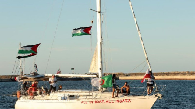 Италия изпраща военноморски кораб след атака с дрон срещу хуманитарна флотилия за Газа